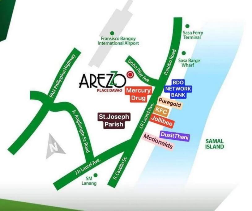 Ar02 1Bedroom Condo Unit With Free Pool, Hbo, Netflix & Wifi Davao City Esterno foto